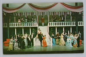 Postal cromada Indianola Iowa IA Opera Simpson College años 60 - Imagen 1 de 2