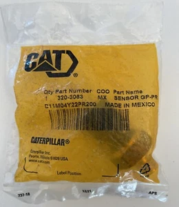 Cat Sensor 320-3063 Caterpillar Pressure Sensor. Brand New. Free Shipping AUS. - Picture 1 of 4