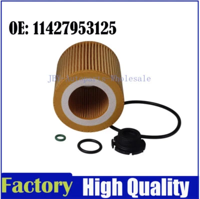 1* New Engine Oil Filter Kit For BMW 320I 328I 528I X1 X4 Z4 2.0L 11427953125 - Image 1 of 4