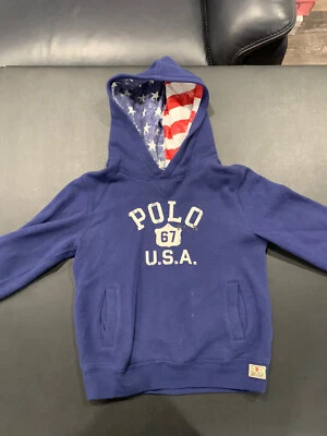 sudadera con capucha ralph lauren niños pequeños talla 7 Foto 1 de 3