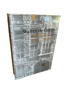 Walter de Gruyter Publishers 1749-1999 Anne- Katrin Ziesak - Bild 1 von 7