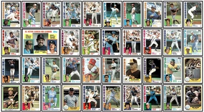 Mixed Lot of 65 Baseball Sports Cards 1981-1984 Kansas City Royals - Image 1 of 2