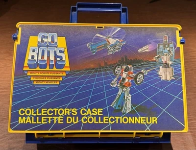 Vintage 1984 Tonka GOBOTS Mighty Robots Mighty Vehicles Estojo de Colecionador - Imagem 1 de 4