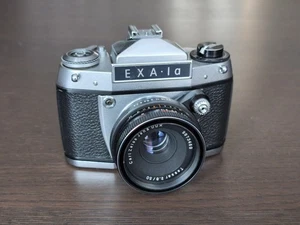 Exa 1a "mit Rückspulkurbel" , seltene Kleinserie + Tessar 2,8/50 - Bitte lesen - Bild 1 von 10