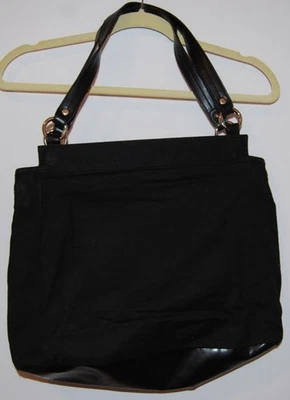 Bolsa base Miche Prima grande, 2 alças planas e 4 clipes de mosquetão preta nova sem etiquetas - Imagem 1 de 4