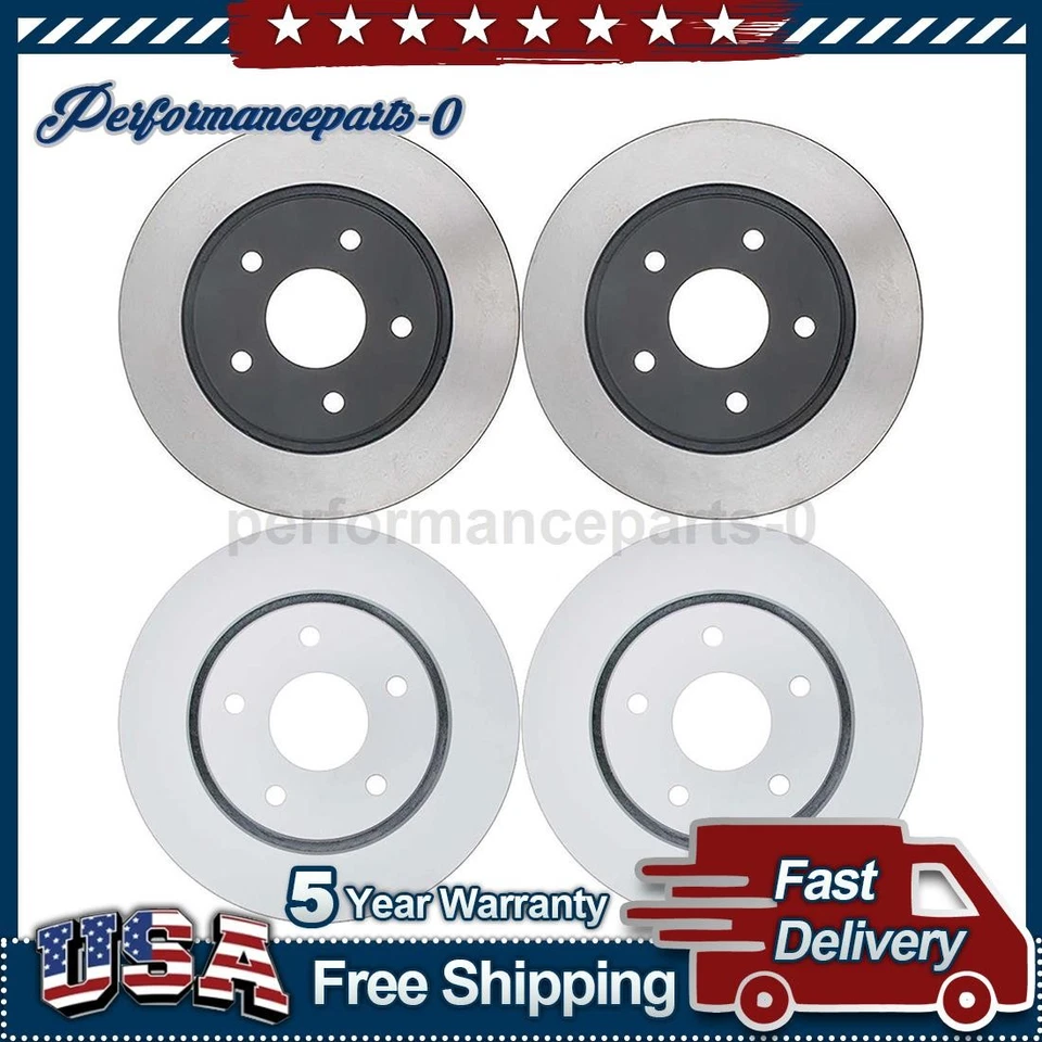 Rotor de freno de disco delantero trasero Raybestos para Dodge Journey 2012-2013 Foto 1 de 4