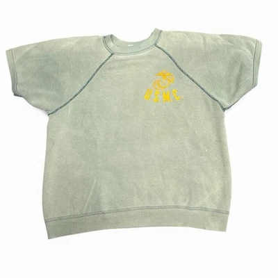 Sudadera De Colección Años 80 USMC Marine Detachment USS Midway CV-41 PT Desteñida Foto 1 de 4