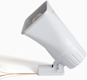 KLLsmDesign 30W Outdoor Alarm Siren 130dB Dual Tone Security System Siren 12V DC - Picture 1 of 14