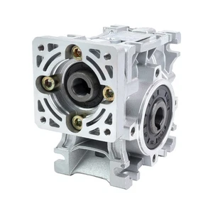 NMRV030 Worm Gearbox Speed Reducer 5 10 20 30 50:1 11mm Input for Nema23 Stepper - Picture 1 of 10