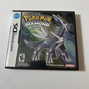 Nintendo DS - Pokemon Diamond Version - Case, Manual, & Inserts Only - NO GAME - Picture 1 of 4
