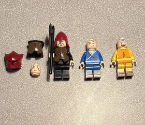 LEGO Avatar The Last Airbender Minifigure Lot Aang, Sokka, +Fire Nation Soldier  - Picture 1 of 12