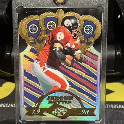 1998 Pacific - Gold Crown Die-Cuts Jerome Bettis #26 - Image 1 of 2