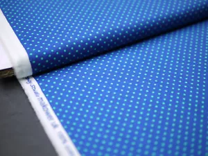 Makower Patchworkstoff, Rückseitenstoff, Kombistoff Tupfen, Dots, Punkte blau - Bild 1 von 6