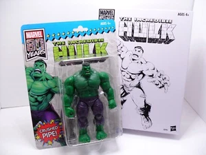 Modellino SDCC Hasbro Marvel Legends Retro Super Heroes Hulk Deluxe 2018 in scatola - Foto 1 di 6
