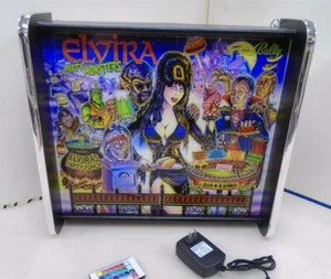 Bally Elvira And the Party Monsters Pinball Head LED Display light box - Picture 1 of 6