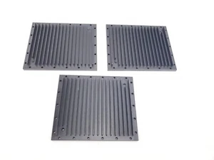3 qty 6"x5"x.5" Anodized Aluminum Heatsink Heat Sink for Projects or Amplifier - Picture 1 of 7