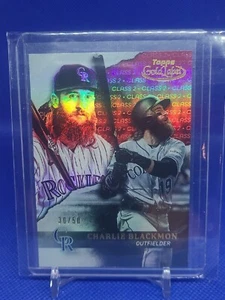Topps Gold Label Clase 2 2020 rojo Charlie Blackmon/50 Colorado Rockies  - Imagen 1 de 1