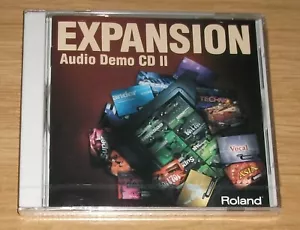 Expansion - Audio Demo CD II (1999 Roland Corporation CD) - NEW & SEALED - Picture 1 of 2