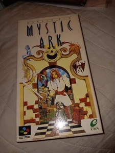 Japanese Super Famicom Mystic Ark Box Manual US Seller Japan Import SFC - Picture 1 of 13