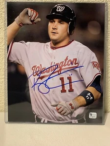 Ryan Zimmerman Signed Washington Nationals 8x10 Photo GAI - Picture 1 of 5