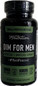 SMNutrition Dim 300mg For Men CDG + Broccoli Sprout 60 ct EXP: 01/2025 (Sealed) - Picture 1 of 6