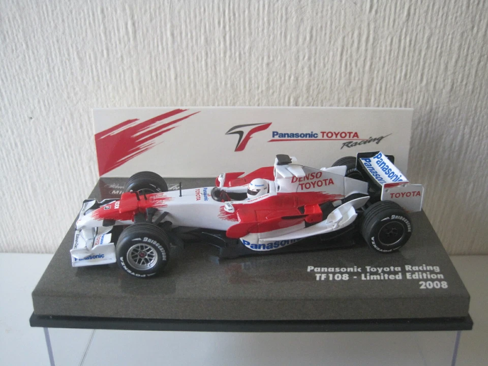 Minichamps 1/43 Panasonic Toyota Racing TF108 - Test Car 2008 - Limited Edition - Immagine 1 di 1