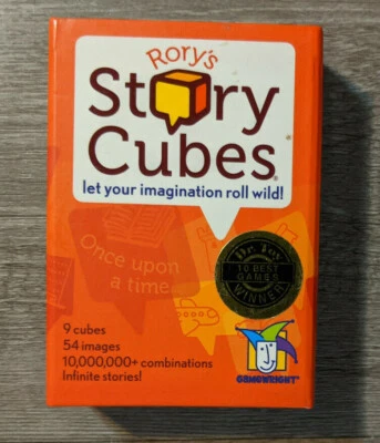 Rory's STORY CUBES, Storytelling Dice Game by Gamewright, Dr Toy Winner - Image 1 of 3