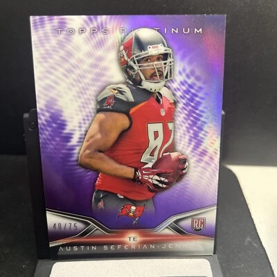 2014 Platinum Rookies Purple Refractor /75 Austin Seferian-Jenkins Rookie RC - Image 1 of 3