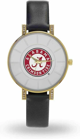 Officially Licensed NCAA Alabama Crimson Tide Ladies Women's Watch, "Lunar" Cover