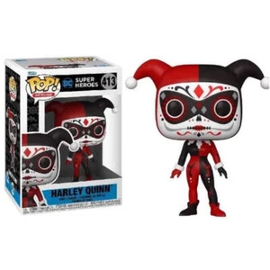 FUNKO POP DC SUPER HEROES 413 HARLEY QUINN VINYL ACTION FIGURE STATUA COLLEZIONE - Foto 1 di 1