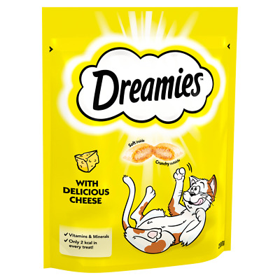 Dreamies Cat Treats Mega Pack 200g Multi - Of Each Flavour • 16.91£