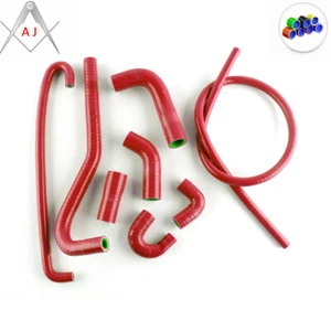 Kit de mangueras refrigerante radiador de silicona rojo para Kawasaki EX300A Ninja 300 2013-2017 - Imagen 1 de 3