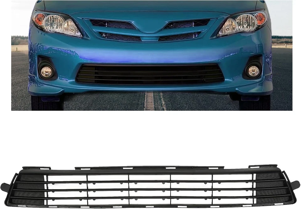 MEJOR Rejilla Parachoques Delantero Inferior Para Toyota Corolla 2011 2012 2013 Foto 1 de 4