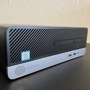 HP Prodesk 400 G5 SFF, i5-8500 3 Ghz, 16GB Ram , 256GB Nvme , 500GB & 640GB HDs - Bild 1 von 5