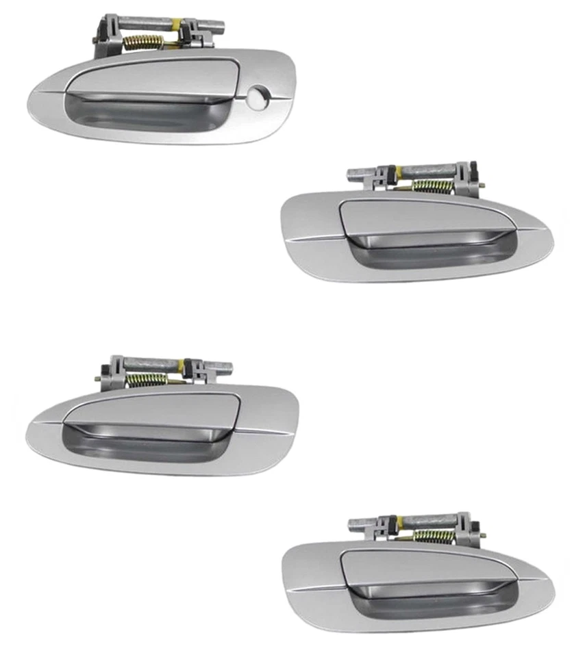 Juego de manijas de puerta exterior exterior de 4 piezas HEAVY DUTY KY1 para Nissan Altima 2002-2006 Foto 1 de 1