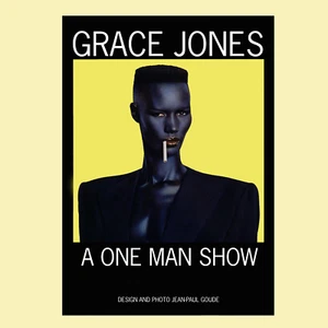AO GRACE JONES One Man Show Portrait Art Poster - Picture 1 of 5