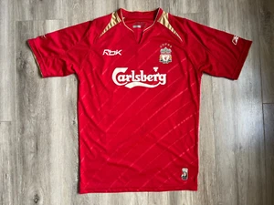 Liverpool Cup Shirt football shirt 2005/2006 Jersey Soccer England VTG Reebok M - Picture 1 of 5