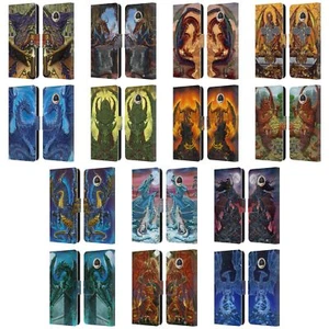 OFFICIAL ED BEARD JR DRAGONS LEATHER BOOK WALLET CASE FOR MOTOROLA PHONES 2 - Picture 1 of 18