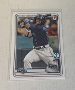 2020 Bowman First 1st Edition Wander Franco BFE-1 Tampa Bay Rays FREE SHIPPING!!