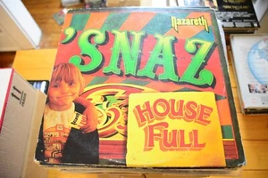 NAZARETH "SNAZ" LP 12" VINYL VG+ INNER 1980 A&M - Picture 1 of 4