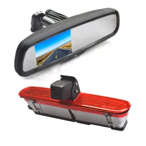 Reverse Camera & Mirror Monitor for Fiat Doblo/Opel Combo/Vauxhall Combo - Picture 1 of 8