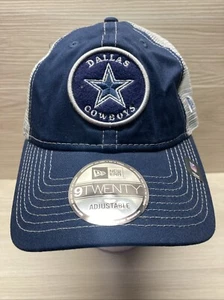 New Era 9Twenty NFL Dallas Cowboys Adjustable Snapback Cap Navy New W/O Tags - Picture 1 of 5