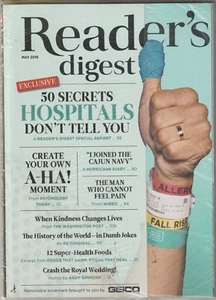 Reader's Digest May 2018: Hospitals, Pain, Kindness, Super health foods from OKC - Picture 1 of 1