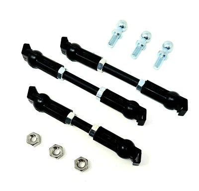 Mercedes S W221 Airmatic Luftfahrwerk Koppelstangen Tieferlegung Black Edition - Bild 1 von 4