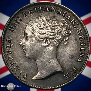 Great Britain 1850 Three Pence GB1822 - Picture 1 of 2