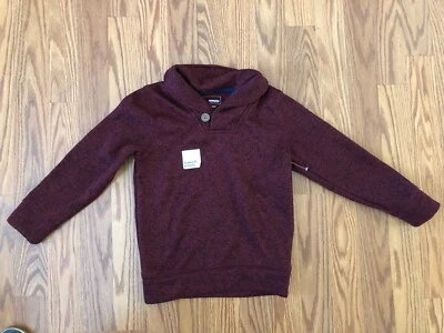 NUEVO Sonoma Niño Niño Borgoña Sudadera Talla 4T Foto 1 de 4