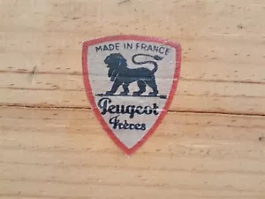 Logo décalcomanie transfert moulin à café PEUGEOT - KAFFEEMÜHLE - COFFEE GRINDER - Photo 1/2