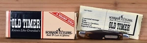 SCHRADE+ USA OLD TIMER #18 OT SMALL LINER LOCK JACK KNIFE NIB - Picture 1 of 13