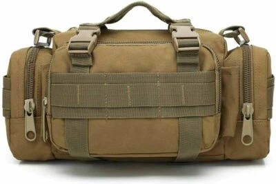 Tactical Military Waist Bag Fanny Pack Gym Bag Duffle Bag Travel Workout Pouch - Image 1 of 4