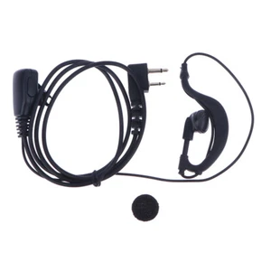 D-type Earhook Earpiece Headset Walkie Talkie Headphone For ICOM IC-91A/91AD/ ZJ - Picture 1 of 11
